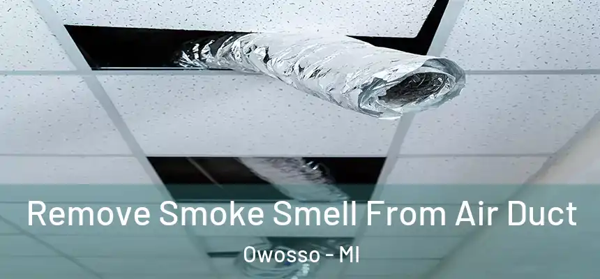 Remove Smoke Smell From Air Duct Owosso - MI